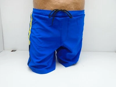 Pantalones cortos de natación informales Sauvage de microfibra para hombre blancos, azules, negros pequeños-XL 610A Foto 1 de 4