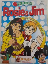 Merlin Rosie & Jim Choose Your stickers Complete Collection For Album Book 1995