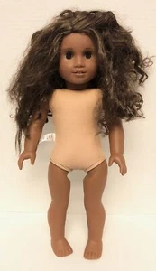 Muñeca American Girl Just Like You #44 #46 piel oscura cabello castaño 2014 retirada JLY - Imagen 1 de 3