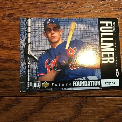 1997 Upper Deck Future Foundation B Brad Fullmer Expos - Image 1 of 2
