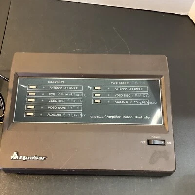 Quasar Amplified Video Control Center Model VE591UN VINTAGE - Image 1 of 4