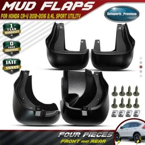 Protectores contra salpicaduras guardabarros 4 piezas delanteros y traseros para Honda CR-V 2012-2015 2016 - Imagen 1 de 10