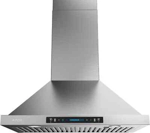 30-Inch Wall Mount Range Hood 900 CFM Ducted/Ductless Convertible Kitchen Chimn - Picture 1 of 9