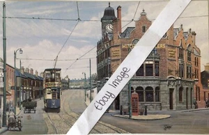 Vintage Postcard Barton Arms Aston birmingham Davron M A Arts - Picture 1 of 2