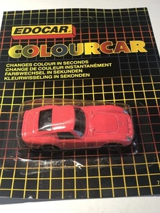 Ferrari GTO Edocar 1968 vintage de 3 pulgadas 1/64 diecast como nuevo en tarjeta emitida 1988 - Imagen 1 de 6