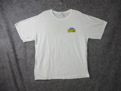 Denver Nuggets Shirt Mens Extra Large White NBA Basketball KeyBank Promo Tee - Image 1 of 4