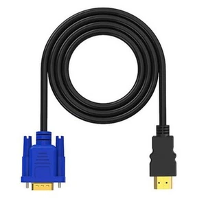 VGA Cable HD15 DSUB Video Adapter Cord Gold Plated Connectors 1For PCS - Afbeelding 1 van 12