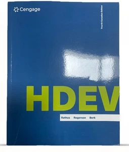 HDEV (Book Only) - Paperback By Rathus, Spencer A. - Excellent - Like New - Bild 1 von 4