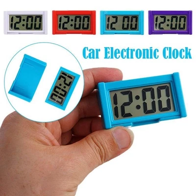 Digital LCD Elektronische Uhr Datum Zeit Kalender Tisch AutoDashboard M5X4 - Bild 1 von 4