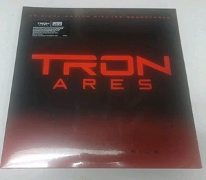 Nine Inch Nails Tron Ares Soundtrack Limited Red & Black 2LP Vinyl Sealed 2025 - Picture 1 of 3