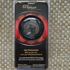 Omron Go Smart HJ-151 Hip Pedometer with Smart Sensor Technology New - Picture 1 of 9