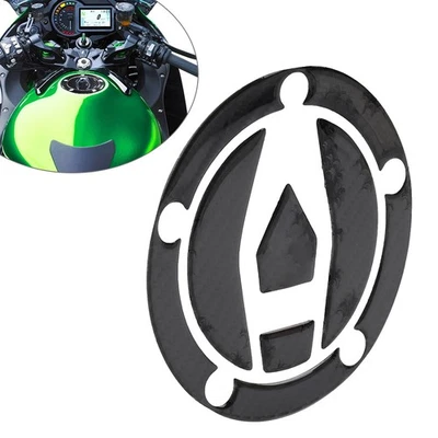 Gas Tank Fuel Cap Cover Guard For Kawasaki Ninja H2 H2R ZX10R ZX1000 Z900RS Foto 1 de 4