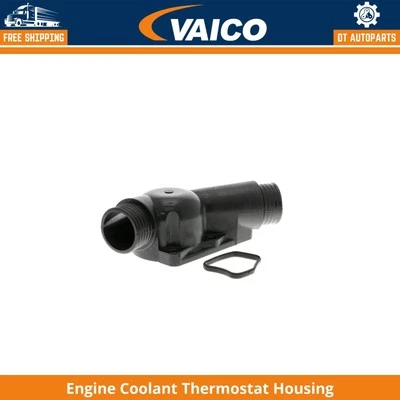 For 1995-1999 BMW M3 Engine Coolant Thermostat Housing Vaico 1996 1997 1998 - Image 1 of 3