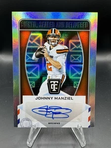 SSD automático Johnny Manziel 2024 totalmente certificado firmado, sellado y entregado-JML - Imagen 1 de 3