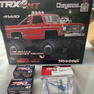 New Traxxas TRX4 1/18 MT Cheyenne 10 RTR With Extras - Picture 1 of 5