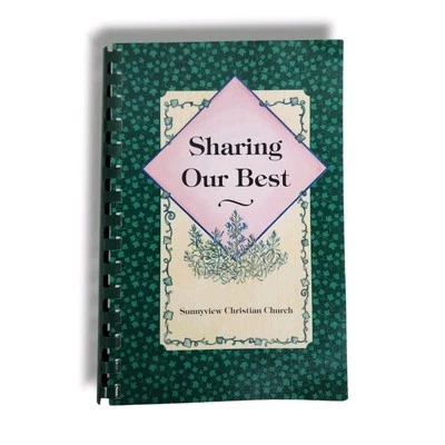 Oshkosh Wisconsin Cookbook Sunnyview Christian Church Midwest Recipes Desserts - Image 1 of 4