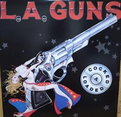 L.A. Guns Cocked & Loaded LP 1989 US Original Vertigo 422 838 592-1 - Image 1 of 3