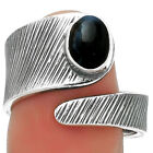Adjustable - Pietersite - Namibia 925 Sterling Silver Ring S.8 Jewelry R-1374