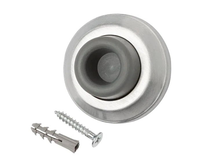 Everbilt Wall Door Stop Satin Chrome 1005659026