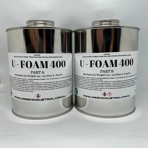 Polyurethane Pouring Foam | Expanding Liquid Foam | 2 Part Foam 400 | 2kg kit AU - Picture 1 of 1