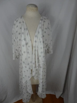 LulaRoe Stars Women Cover Kimono Size S - Image 1 of 4
