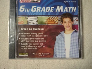 6th Grade Math (Mac and Windows XP).Selectsoft New - See Description - Picture 1 of 7