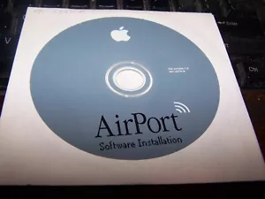 CD de instalación de software Macintosh Apple Airport 691-2374-A CD versión 1.0 - Imagen 1 de 1