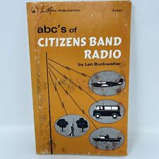 Abc's of Citizen Band Radio Service Troubleshooting Manual Book Plane Truck Car