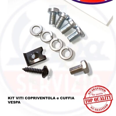 viti CopriVentola VESPA, KIT COMPLETO IN ACCIAIO INOX - Image 1 of 2