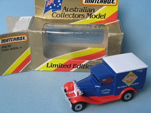 Van Smiths Matchbox MB-38 Ford Modelo A Van Smiths con crispas de patata techo blanco - Imagen 1 de 1