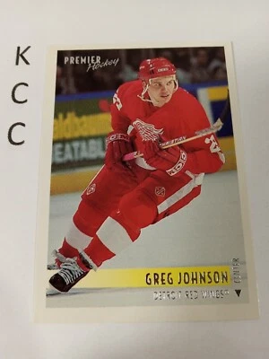 1994-95 Topps Premier #257 Greg Johnson Detroit Red Wings - Image 1 of 2