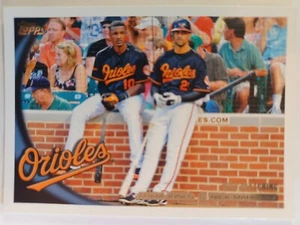 2010 Topps Baseball #543 Adam Jones & Nick Markakis - Picture 1 of 3