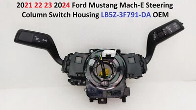 2021 22 23 2024 Ford Mustang Mach-E Steering Column Switch Housing LB5Z-3F791-DA - Image 1 of 4