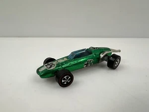 Vintage 1969 Hot Wheels Redline Indy Eagle #48 Race Car Green Hong Kong - Picture 1 of 7