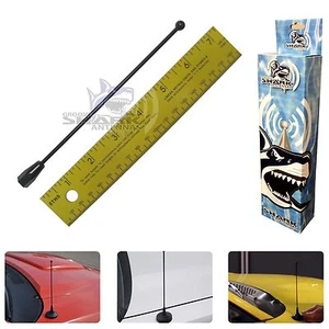Black Billet (7" Inch) Antenna - 2005 thru 2007 Ford Five Hundred Car AM FM - Picture 1 of 4