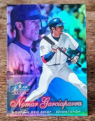 1998 Flair Showcase SEC 2 ROW 2 SEAT #5 Nomar Garciaparra Red Sox Baseball Card - Image 1 of 2