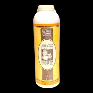 Elariia San Pellegrino latte DiCocoa mango coconut milk Talco Talc 3.5 Oz NEW - Picture 1 of 5