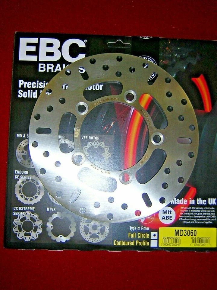 Suzuki SV650 / Faired 03-15  EBC MD3060 Rear Brake Disc. New - Image 1 of 1