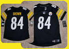 Women's Antonio Brown Steelers Authentic Limited Jersey ~Benefit Susan G. Komen~