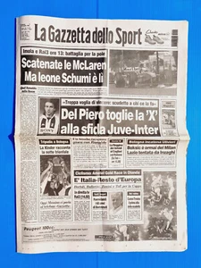 GAZZETTA DELLO SPORT 25 APRIL 1998 FEAST VIRTUS BOLOGNA BASKETBALL EUROPEAN CHAMPION - Picture 1 of 1