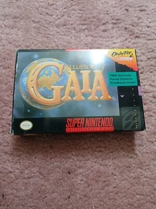 Illusion of Gaia (Super Nintendo SNES, 1994) Complete CIB ADULT OWNED WOW CLEAN! - Picture 1 of 21