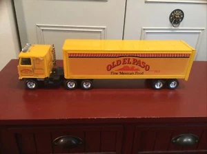 Vintage Ertl Old El Paso Tractor Trailer Semi 19” Long Good Condition. - Picture 1 of 16