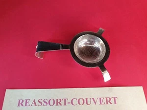 PASSE  THÉ CHRISTOFLE ART DÉCO 12.5 PAR 10 CM TRÈS BEL ÉTAT MÉTAL ARGENTÉ ; - Imagen 1 de 6