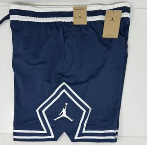Pantalones Cortos Nike Air Jordan Deportivos Diamante Azul Blanco DX1487-411 Para Hombre M Dri-Fit - Imagen 1 de 5