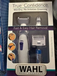 Wahl True Confidence. Wet/Dry No Irritation Grooming. Fast Easy Hair Removal New - Picture 1 of 7