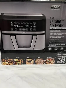 Bella 9 qt Trizone Digital Air Fryer with Dual Flex Basket AFD-4002 - Open Box - Picture 1 of 2