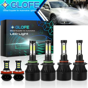 6000K LED Headlight High/Low + Fog Light For Toyota Corolla 2009 2010-2012 2013 - Picture 1 of 8