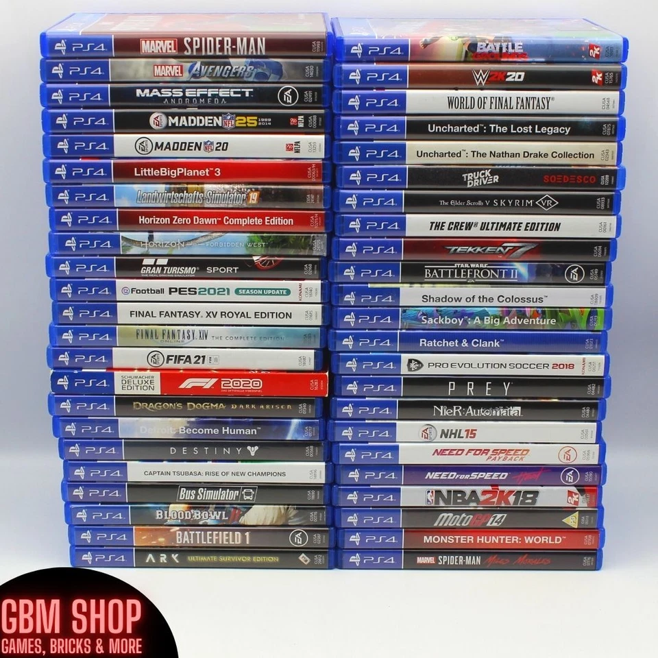 PS4 Spiele | gemischte Spieleauswahl | Playstation 4 - Bild 1 von 1