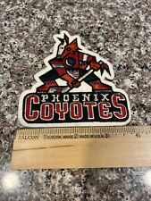 NHL PHOENIX COYOTES IRON ON Sew On Embroidered JACKET PATCH 4” X 4.5”