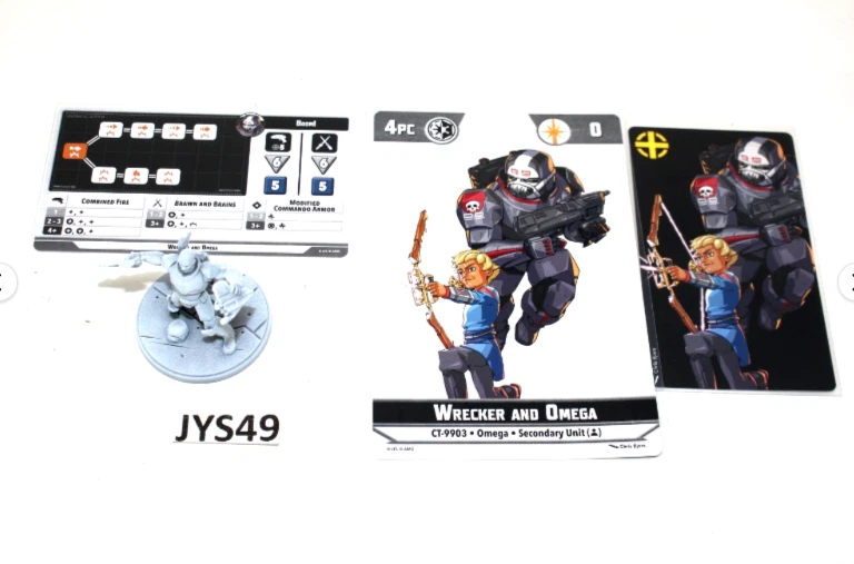 Star Wars Shatterpoint Wrecker y Omega JYS49 Foto 1 de 1